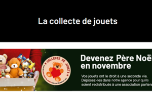 Collecte de jouets École de rugby